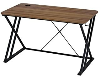 KIZQYN Laptop-Tisch Computertisch Computer Desk Desktop Desk Home Office Schreibtisch Verstärkung aus dem einfachen Schreibtisch Schwarzer Halterung Arbeitstisch für das Heimbüro
