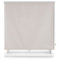 Decorblind Thermo-Verdunkelungsrollo, Maße 140 x 230 x 230 cm/Stoff 137 x 225 cm, einfarbig, silberfarben, einfache Installation an Wand oder Decke