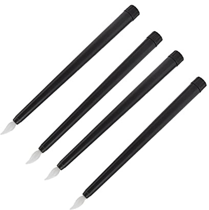 Tbest Led Starzen Schwarz,4 Stück Led-Kerzen E E Fll S Umweltundliches Was Licht Eleksche Led-Spitzkerze E Andere Innenfotos (Schwarz)