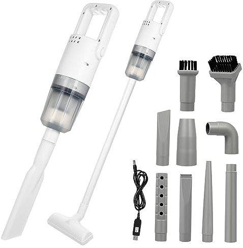 CIYODO Aspirateur Balai sans Fil Mini Aspirateur Portable pour Voiture Canapé Lit