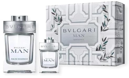 BVLGARI Man Rain Essence Set (EDP 100ml + EDP 15ml)