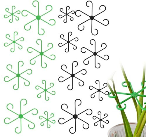 Lot de 16 supports pour plantes grimpantes Monstera et Alocasia, tomates, hortensias