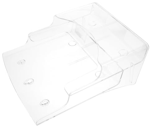 Generisch Datenspeicherbox Aktenhalter Taschen-organizer Clip Spitze Kabel Büro-schreibtisch-organizer Zeitungsständer Tragbar Über Wandorganisator Für Das Büro Montiert Magazin Acryl Weiß