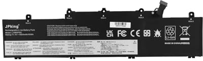 JPking L19M3PD5 L19C3PD5 Laptop Battery for Len OVO ThinkPad E14 E15 2nd 3rd 4th Gen 2 3 4 (2020 2021 2022) SB10X02605 5B10X02594 5B10X02600 5 B10X0002606 SB10X02608 5B10X02603 L19D3PD5 L19L3PD5