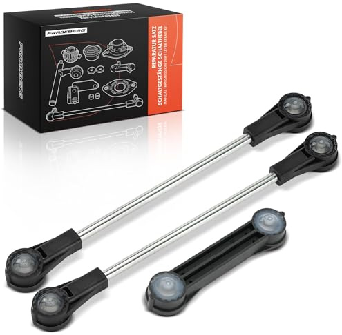 Frankberg Kit de reparación de la palanca de cambios 1J0711596E | Compatible con: Golf IV Variante 1J5, B.o.r.a 1J2, A3 8L1, O.c.t.a.v.i.a I 1U2, Toledo II 1M2, Variante B.o.r.a 1J6