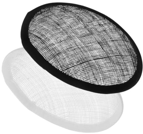 Angoily 2stücke Tropfenförmige Hutbasis Aus Basis Zur Herstellung Von Cocktailhüten Fascinator-hutbasis Hutmacherbedarf