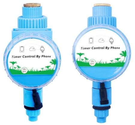 Segrehy Smart WiFi Sprinkler Timer Automatic Irrigation Controller di irrigazione del Telecomando per Prato per Giardini ABS ABS 20x10x8cm