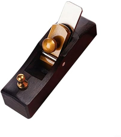 GANCEI Mini Wood Plane, Woodworking Hand Plane With Polished Steel Blade, Compact 8X2x2.2cm One-Handed Carpenter Tool(Flat bottomed)
