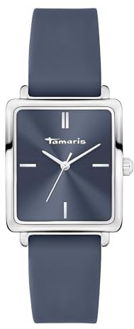 Tamaris Damenuhr - Damen Armbanduhr Gehäuse eckig, Wasserfest 3ATM
