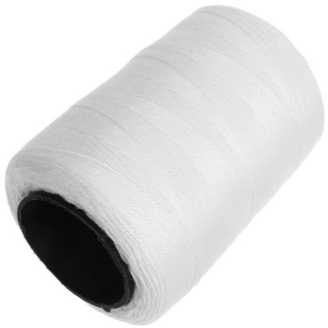 COHEALI Línea de Mampostería de Algodón 0,8 MM 350 Metros Cordel Absorbente de Tinta para Trazado y Replanteo en Proyectos de Albañilería
