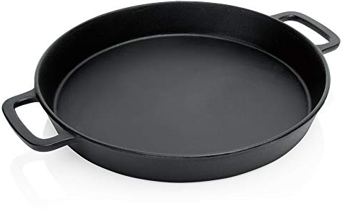 WAS 5055500 Eisenguss-Riesenpfanne, 50 cm - 2 Griffe