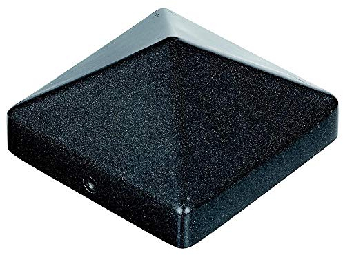 Premium Pfostenabdeckung für Pfosten 70x70 mm, aus Aluminium anthrazit-metallic