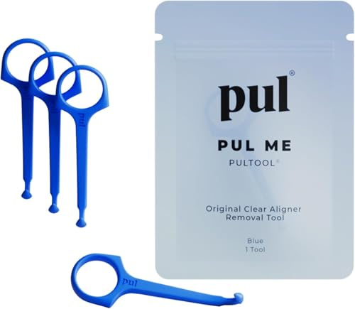 Clear Aligner Removal Tool (4 Pack, Blue)