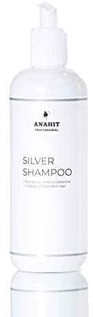 Silbershampoo Anahit Professional Violett Shampoo Silber Shampoo strahlend blondes, graues, weißes Haar Pflegeshampoo Anti Gelbstich Made in Germany Exclusive Deluxe (500ml)