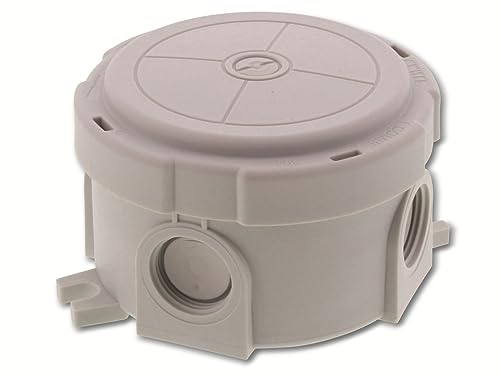Wiska 10110629 Lot de 5 boîtes de dérivation (L x l x H) 100 x 89 x 57 mm Gris IP66/IP67