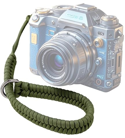 SUNYA Camera Wrist Strap for Photographers Paracord Rope Camera Hand Strap Compatible for DSLR or Mirrorless Camera