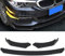 Kit paraurti anteriore universale per auto - 4 pezzi in ABS Spoiler