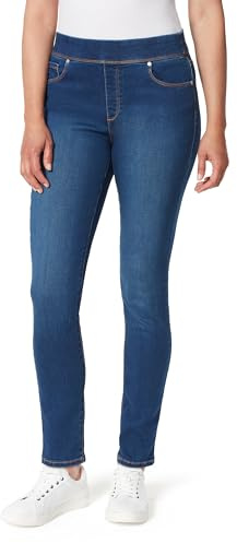 Gloria Vanderbilt Amanda Jean Taille Haute Standard à Enfiler pour Femme, Vermont, 46 Longue