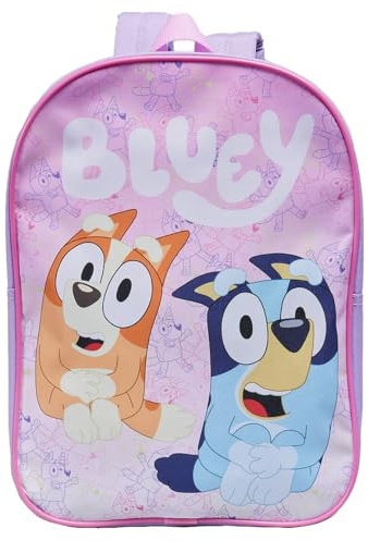 Bluey & Bingo Backpack Kids School Bag Childrens - Pink