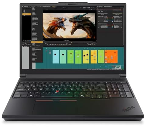 Lenovo ThinkPad P16 Gen 3 Mobile Workstation with Intel Core Ultra 9 275HX Processor, RTX PRO 2000 Blackwell 8GB GDDR7, 32GB RAM, 1TB Gen5 Performance SSD, 16″ 100%sRGB Non-Touch Display, Thunderbolt5