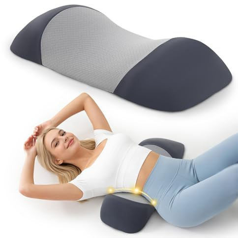 BRO Lumbar Back Support Pillow for Bed, Office, Car, Sofa, Memory Foam