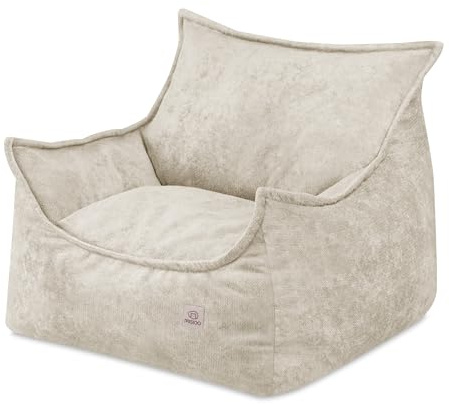 MISIOO Barnstol Roya Szenila - Fåtölj för barnrum - Mjuk barnpuff - Golvpuff - Premium Scenila - 80 x 73 x 58 cm