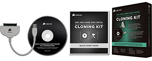 Corsair CSSD-UpgradeKit Kit de Cloning pour SSD/HDD Noir