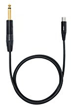 Shure WA306 3’ Premium Instrument Cable, 1/4-to-TA4F