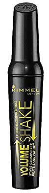 Rimmel London Volume Shake Mascara, Zero Grumi Fino All'Ultima Applicazione, 9 ml, Extreme Black