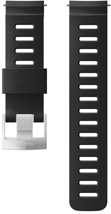 SUUNTO Dive 1 Silikonarmband 24 mm Black/steel Größe M