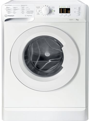 INDESIT - Lavadora de Carga Frontal de Libre Instalación MTWA 71252 W SPT, 7 kg, Blanco