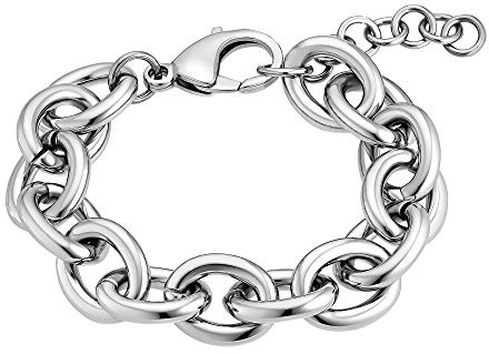 Heideman Armband Damen Emi Edelstahl poliert | Zeitloses Basic-Schmuckstück für den Alltag, hautfreundlich, nickelfrei, als Geschenk für Freundin oder beste Freundin.