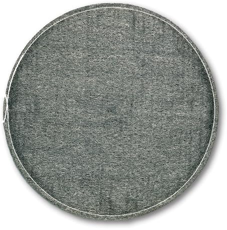 Discotex in lana di acciaio inox, disco per pavimenti con cucitura di rinforzo sul bordo, disco in lana di acciaio diam, 100% made in Italy