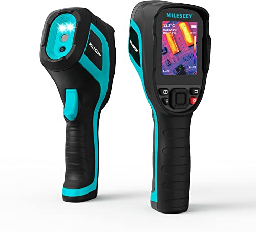 MiLESEEY Termocamera Infrarossi, TR256B 256 x 192 IR Termocamera ad Alta Risoluzione, Supporto per la Registrazione Video, Telecamera a Infrarossi Portatile con Scheda SD da 16G Integrata