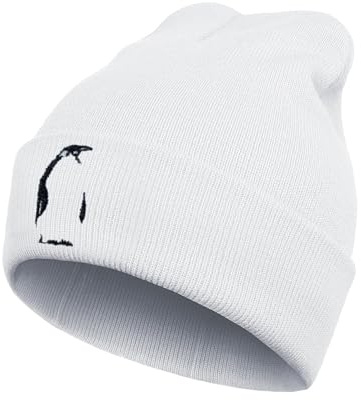 Ozrhuve Halloween Ghost Knit Beanies Hüte Niedliche Schnee Schädel Kappe für Damen und Herren