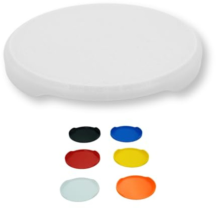 Protective Lid for Sagrotan No Touch Soap Dispenser - Closure Cap Replacement Maintenance Refill Color Selection Cover (White)