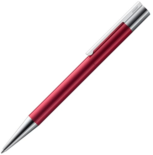 Lamy scala pianored Kugelschreiber - puristischer Kuli in robustem Gehäuse aus Ganzmetall & Glanzlackveredelung - inkl. Großraummine M 16 in Strichbreite M in schwarz