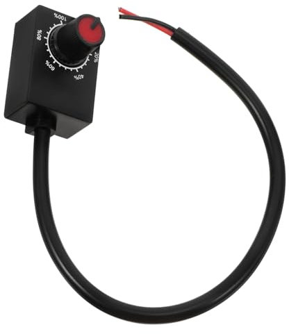 Angoily Mini Led Knob Pwm Controller Light Switch Knobs Low Voltage Easy to Install for Indoor Use