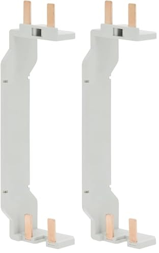 Peigne vertical pour interrupteurs différentiels 2 rangées entraxe 125 mm (Lot de 2)