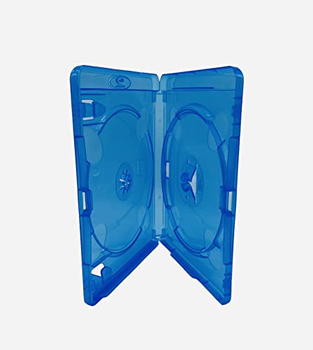 1x Custodia Blu Per Blu-Ray DVD mantiene sino a 2 dischi