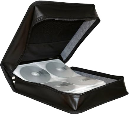MediaRange Borsa porta CD, DVD e Blu Ray da 300 posti