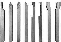 PAULIMOT HSS-Drehmeißel-Set 8-teilig, 4 x 4 mm