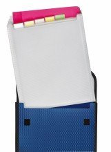 Veloflex© Flexible Sammelbox VELOBAG© Kompakt, blau, incl. 6-tlg. F„chereinsatz, DIN A4 hoch, PP-Folie, 55 mm Fllh”he
