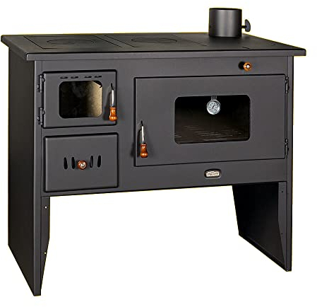 EEK A Küchenofen Holzherd PRITY 2P50 mit XL-Backofen