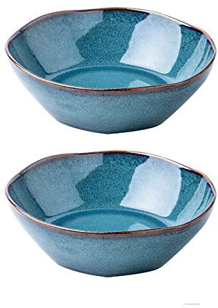 keramikschale Ramen Schüssel 2pcs Keramik Salatschale 105 0ml Ramen Bowl Large Suppenschüsselgeschirr Geschirr