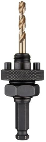 Milwaukee Hole Dozer Grand arbre de scie cloche à changement rapide avec dents en carbure de tungstène Taille de la tige 2,2 cm