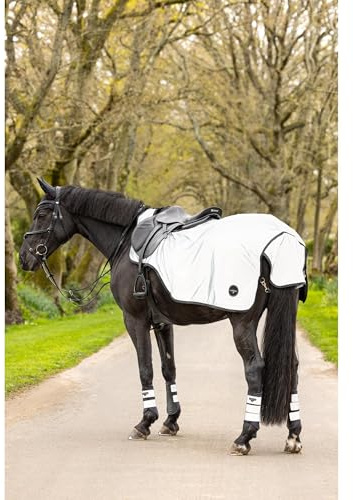 LeMieux Reflektierende Ausreitdecke F/S24 Navy, Gr. M