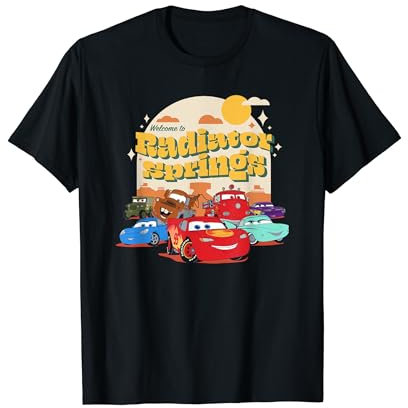 Cars Radiator Springs Group T-Shirt