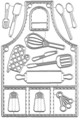 Jowxsx Stanzschablone, Metall, Stencil für DIY, Scrapbooking, Fotoalbum, dekorative Prägepapier-Stanzformen für Kartenherstellung (ZC362)