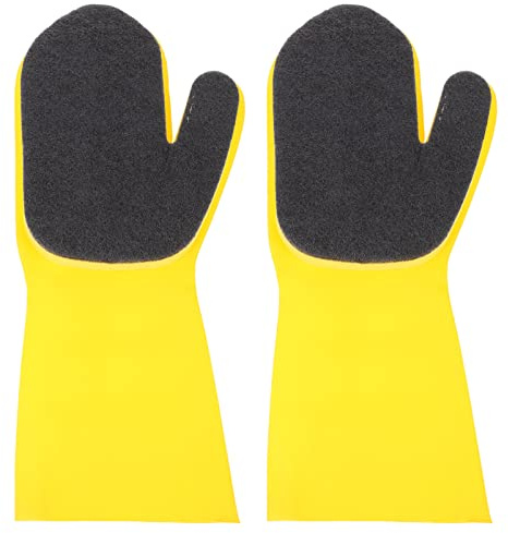 TOVINANNA Xl Washing up Gloves Household Cleaning Gloves Reusable and Non-slip Design